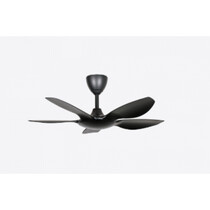 ALPHA 5 BLADES 40" CEILING FAN - BLACK