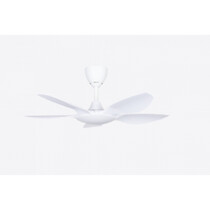 ALPHA 5 BLADES 40" CEILING FAN - WHITE (AX60-5B-40-WHT)