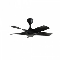 ALPHA 5 BLADES 48" DC MOTOR CEILING FAN - MATT BLACK