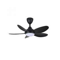 ALPHA BABY LUNA 5 BLADES 36"LED CEILING FAN - MATT BLACK