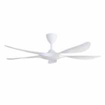 ALPHA 56" 5 BLADES DC MOTOR CEILING FAN - MATT WHITE (EXCEL-V2-5B/56-WH)