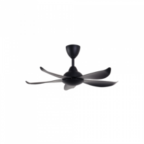 ALPHA VANNUS LUNA 5 BLADES 40" CEILING FAN - BLACK