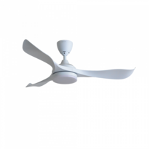 ALPHA 3 BLADES 52" LED CEILING FAN - WHITE (VC2/52-LED-WH)