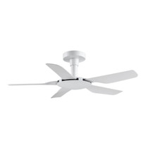 DEKA 42" 5 BLADES DC MOTOR CEILING FAN - WHITE (CONCEPT1-BABY-WT)