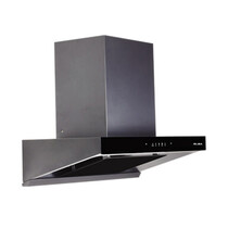 ELBA DESIGNER COOKER HOOD 1600M3/HR - BLACK