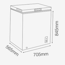 ELBA CHEST FREEZER 190L (EF-E1915(GR))