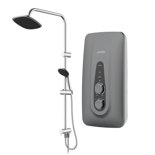 JOVEN DC PUMP WATER HEATER RAINSHOWER -GREY (SB11IP-GY-RS)