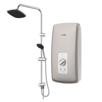 JOVEN DC PUMP WATER HEATER RAINSHOWER -DARK SILVER