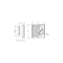 KDK 10" WALL VENTILATION FAN (25AUFA)