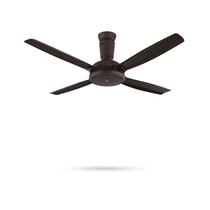 KDK 56" 4 BLADES CEILING FAN WITH R/CONTROL - BROWN (K14XZ-PBR)