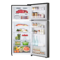 LG 2 DOORS 410L INVERTER FRIDGE - BLACK STEEL