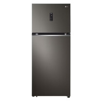 LG 2 DOORS 410L INVERTER FRIDGE - BLACK STEEL