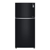 LG 2 DOORS 547L INVERTER FRIDGE - BLACK GLASS (GN-C702SGGM)