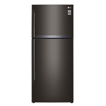 LG 2 DOORS 437L INVERTER FRIDGE- BLACK STAINLESS STEEL (GN-H432HXHC)
