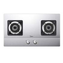 MIDEA 2 BURNERS GAS COOKER HOB-STAINLESS STEEL