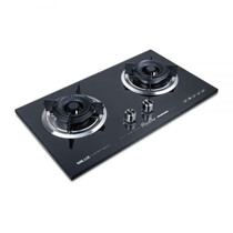 MILUX 2 BURNERS GLASS GAS COOKER HOB - 4.6KW (MGH-F266L)