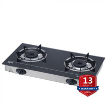 MILUX 2 BURNERS GAS COOKER (MSG-6300)