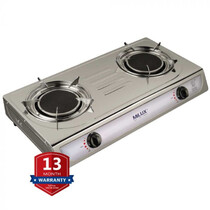 MILUX 2 BURNERS GAS COOKER INFRARED (MSS-8122IR)