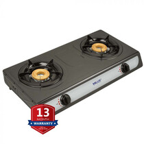 MILUX 2 BURNER GAS COOKER