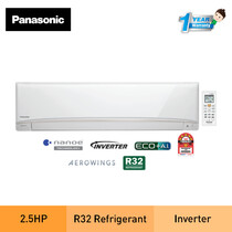 PANASONIC 2.5HP X-DELUXE INVERTER R32 AIR COND  (CS/CU-KU24AKH/RU24AKH)