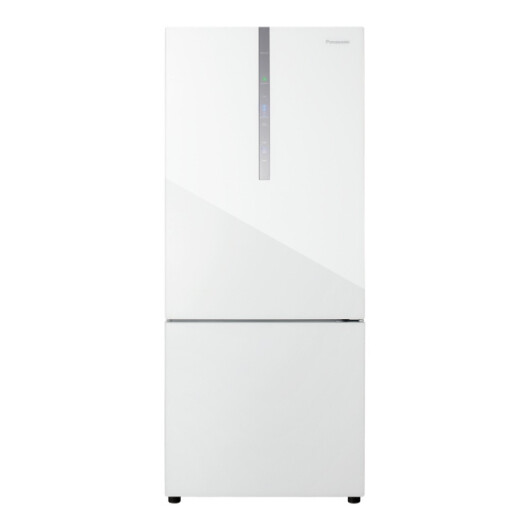 PANASONIC 2 DOORS 407L INVERTER FRIDGE - GLASS WHITE (NR-BX421WGWM)