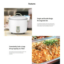 PANASONIC RICE COOKER 3.6L -LILY WHITE