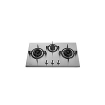 RINNAI 3 BURNER B/I/HOBS -STAINLESS STEEL