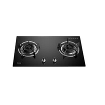 RINNAI 2 BURNER B/I/HOBS *BLACK TEMPERED GLASS* (RB-782G)