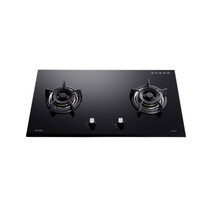 RINNAI 2 BURNER B/I/HOBS *BLACK TEMPERED GLASS* (RB-92G)