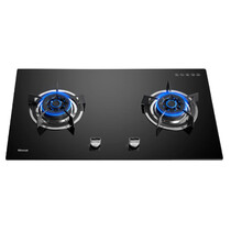 RINNAI 2 BURNER B/I/HOBS *BLACK TEMPERED GLASS* (RB-982G)