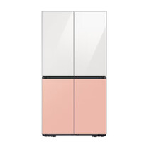 SAMSUNG 4 DOORS 667L INVERTER FRIDGE-CLEAN WHITE + PEACH