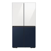 SAMSUNG 4 DOORS 667L INVERTER FRIDGE-CLEAN WHITE + NAVY