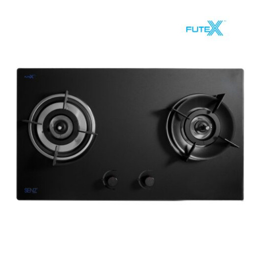 SENZ 2 BURNERS GAS COOKER HOB-BLACK