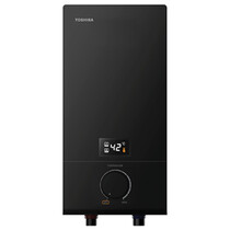 TOSHIBA DC PUMP WATER HEATER RAINSHOWER - BLACK (DSK38ES3MB-RS)