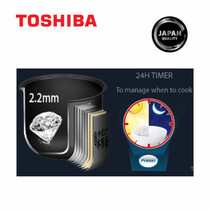 TOSHIBA DIGITAL RICE COOKER 1.0L (RC-10DH1NMY)